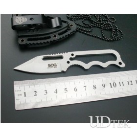 SOG555  stainless steel mini keychain knife small Hanging knife UDTEK2026